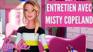 Mon Entretien avec Ballerina Misty Copeland  Vlogs de Barbie  BarbieFrancais [upl. by Reemas]