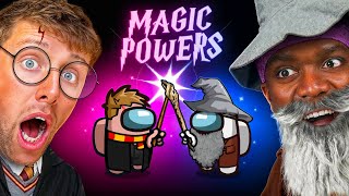 SIDEMEN AMONG US BUT THE IMPOSTERS HAVE MAGIC POWERS [upl. by Mcclenon98]