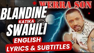 Blandine in Swahili  English Subtitles and Lyrics  Werrason [upl. by Service94]