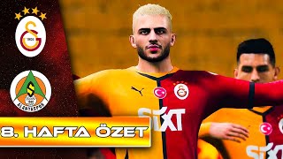 Galatasaray 10 Alanyaspor  Trendyol Süper Lig 8Hafta 202425 Maç Özeti [upl. by Daven]