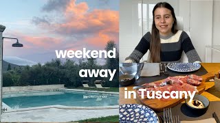 TUSCANY vlog  becoming 30yo amp weekend getaway [upl. by Erdnaid880]