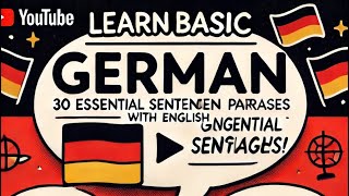 Lear Basic 30 German amp English words [upl. by Sorcim]