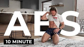 10 Minute Abs Workouts  No Equipment No Repeats  TIFF x DAN [upl. by Eugine]