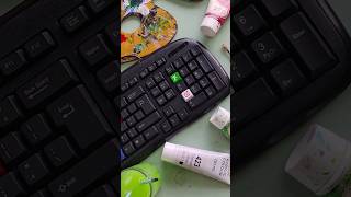 customised keyboard part 18 art acrylic drawing acrylicpainte acrylicpainting painting artist [upl. by Nnalyrehs]