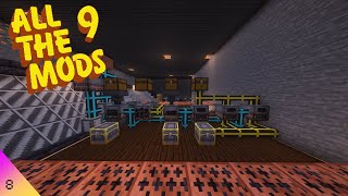 All the Mods 9 8  Entering LV Age and more Passive Production  Modded Minecraft [upl. by Linkoski755]