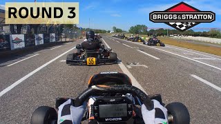 POMPOSA 2023  Race 3  Briggs amp Stratton Italy Championship [upl. by Doll]