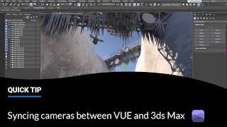 Syncing cameras between VUE and 3ds Max [upl. by Rew]