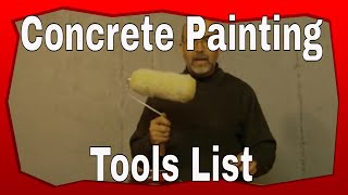 Painting Concrete Tips [upl. by Macmillan309]