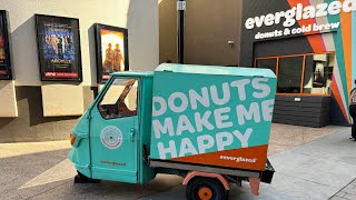 The BEST donuts in Walt Disney World Everglazed Donuts Disney Springs VLOG 31724 disney eating [upl. by Zacarias]