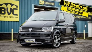 Volkswagen Transporter Sportline Kombi DSG Detailed Walkaround Walk amp Talk [upl. by Terrill]