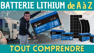 AVANTAGES  BUDGET  FONCTIONNEMENT tout comprendre sur la BATTERIE LITHIUM Instant CampingCar [upl. by Candie33]