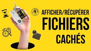 AfficherRécupérer Des Fichiers Cachés Sur Une Clé USBCarte Mémoire [upl. by Katz]