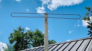 Homemade Folded Dipole TV Antenna performs way better than I expected [upl. by Assirem]