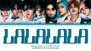 Stray Kids 락 樂 LALALALA Lyrics Color Coded Lyrics [upl. by Samul]