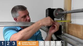 How to Install a Chamberlain Wall Mount Garage Door Opener Model RJO20 [upl. by Roice]