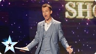 Impersonator Jon Clegg does Ant and Dec  Britains Got Talent 2014 [upl. by Caneghem]