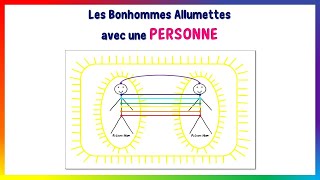 LES BONHOMMES ALLUMETTES AVEC UNE PERSONNE [upl. by Ashbaugh]