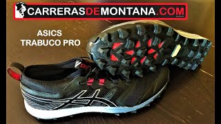 ASICS FUJI TRABUCO PRO Zapatillas trail ligeras y ágiles con gran tracción Análisis por Mayayo [upl. by Rechaba]