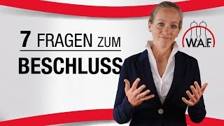 Betriebsratsbeschluss  7 häufige Fragen und Antworten  Betriebsrat Video [upl. by Malcom]