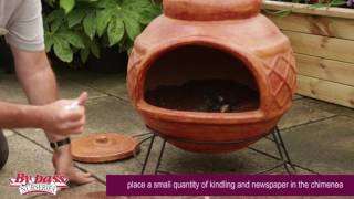 How to cure a clay chimenea before use to prevent cracking [upl. by Merp584]