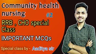 CHN important MCQs II vaccination and immunization MCQs I RRB I RAJ CHO I [upl. by Aciretal]