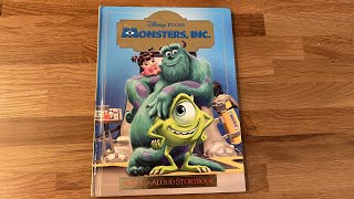 Disney Monsters INC picture book read aloud [upl. by Brigette653]