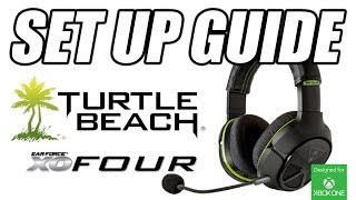 Set Up Turtle Beach XO FOUR Headset for XBOX One How To Guide [upl. by Bearnard]