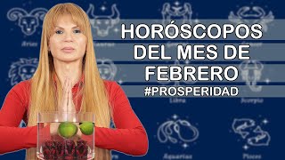 Horoscopos del Mes de Febrero Febrero MhoniVidente [upl. by Enomaj]