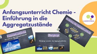 Einführung der Aggregatzustände im Anfangsunterricht Chemie [upl. by Annal585]