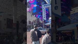 Fremont Street 😍🥰 [upl. by Jaban]