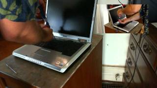 Dell Inspiron E1505 laptop screen removal [upl. by Gilmore965]