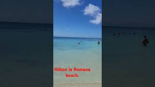 Hilton la Romana Dominican Republic hilton bayahibe perfectbeach ocean paradisebeach [upl. by Aicxela]