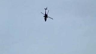 Apache Helicopter does a loop the loop at Farnborough 2004 [upl. by Pals]