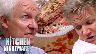 Hoarder Randy Keeps Bloody ROTTEN Food In Contaminated Fridge  Kitchen Nightmares [upl. by Dannel119]