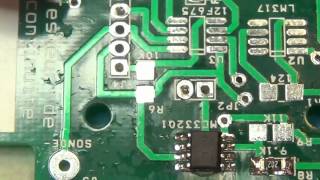 La soudure de composants en surface CMS surface mount [upl. by Yelik]