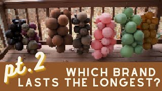 PART 2 OF THE AGING TEST  How Long Do Balloon Garlands Last Indoor  Outdoor Balloon Test [upl. by Shaeffer]