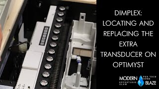 Dimplex Locating and Replacing the Extra Transducer on Optimyst [upl. by Roldan]