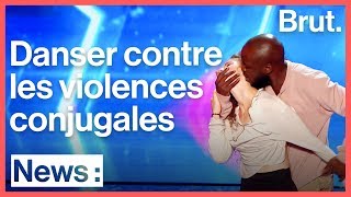 La France a un incroyable talent  la danse de Nadia et Dakota contre les violences conjugales [upl. by Sutit883]