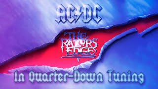 ACDC  The Razors Edge Full Album in QuarterDown Tuning [upl. by Nylassej424]