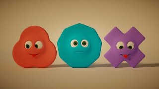 Shapes Song  SingAlong Kids Songs 3 [upl. by Jacqui]