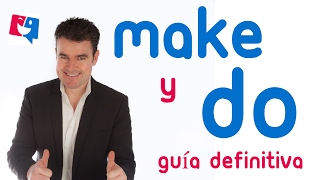 Cúando usar make y do en inglés ¡la clase definitiva [upl. by Adah975]