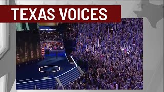 State of Texas Texans speak out at DNC as races tighten [upl. by Karlene145]