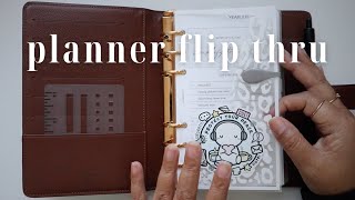 Planner Flip Thru  My setup and planning system [upl. by Niamor]