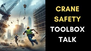 Toolbox Talk For Crane Safety Operations Tower Lifthing Rigging [upl. by Kcirderf]