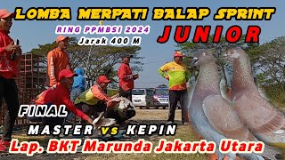 TES TRAH JUARA LOMBA GIRINGAN B  JUNIOR R24 JARAK 400 M LAP BKT MARUNDA JAKARTA  31 Agustus 2024 [upl. by Beekman]