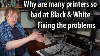 How bad are inkjet printers for black and white How to get the best BampW prints [upl. by Jannel]