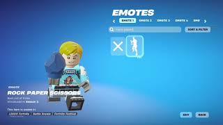 THERE IS A SECRET LEGO EMOTE STYLE [upl. by Nanyt686]