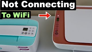 HP Printer Not Connecting To WiFi [upl. by Ahsiatal]