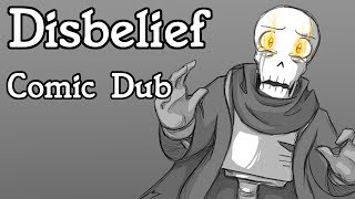 Disbelief Papyrus Undertale Comic Dub ft Zane of Enderkingdubs [upl. by Initof409]