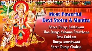 Most Powerful  Navratri Special Devi Stotra amp Mantra  Durga Mantra  New Hindi Bhakti Bhajan 2024 [upl. by Tdnarb683]